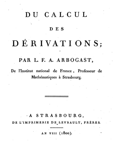 Louis François Antoine Arbogast