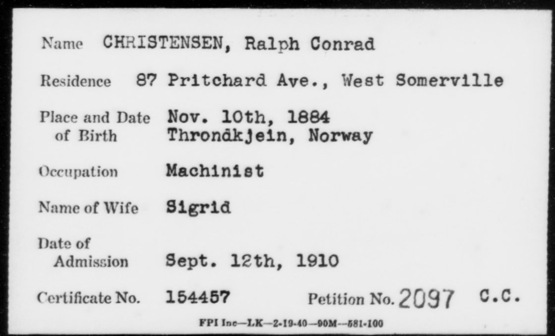 Conrad Christensen