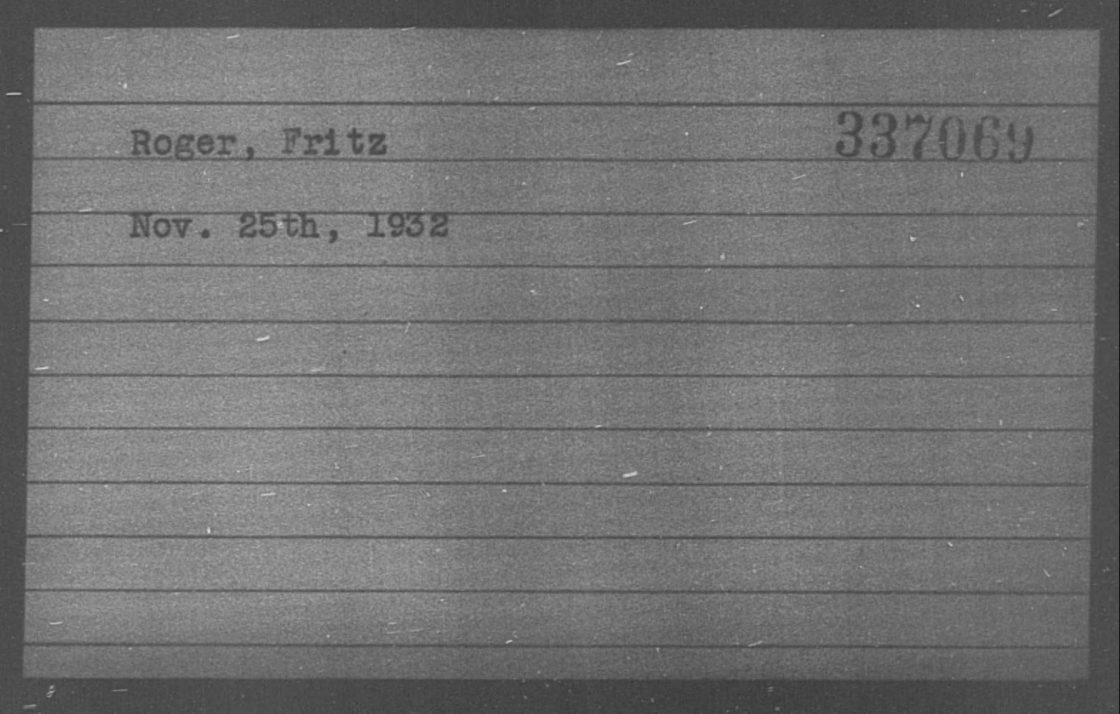 Roger Fritz